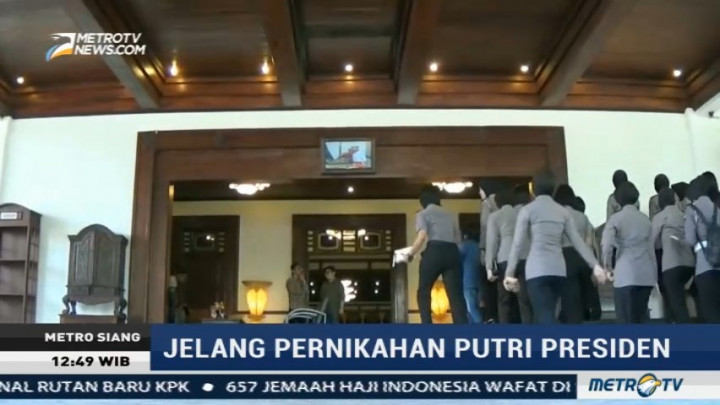 Puluhan Polwan Cantik Disiapkan untuk Pengamanan Pernikahan Kahiyang