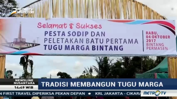 Tradisi Membangun Tugu Marga
