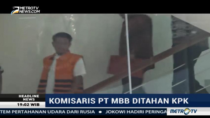 Kasus Suap Bupati Kukar, Komisaris PT MBB Ditahan KPK