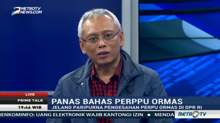 Arif Wibowo: Perppu Ormas Perlu Diterbitkan Berdasarkan Asas Kedaruratan
