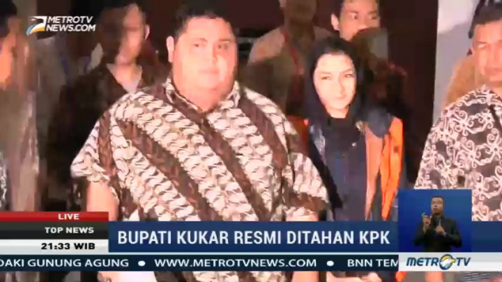 Resmi Ditahan KPK, Bupati Kukar Tak Merasa Bersalah