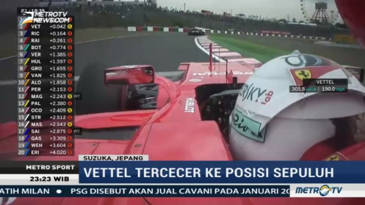 Hamilton Tercepat di Latihan Bebas Kedua GP Jepang
