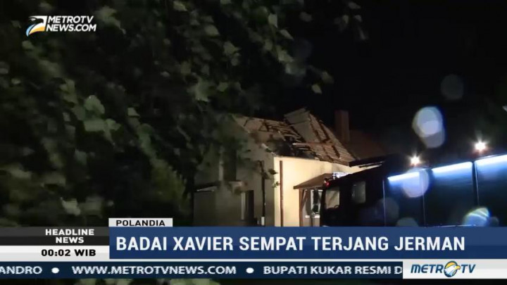 Badai Xavier Terjang Polandia, Dua Orang Tewas
