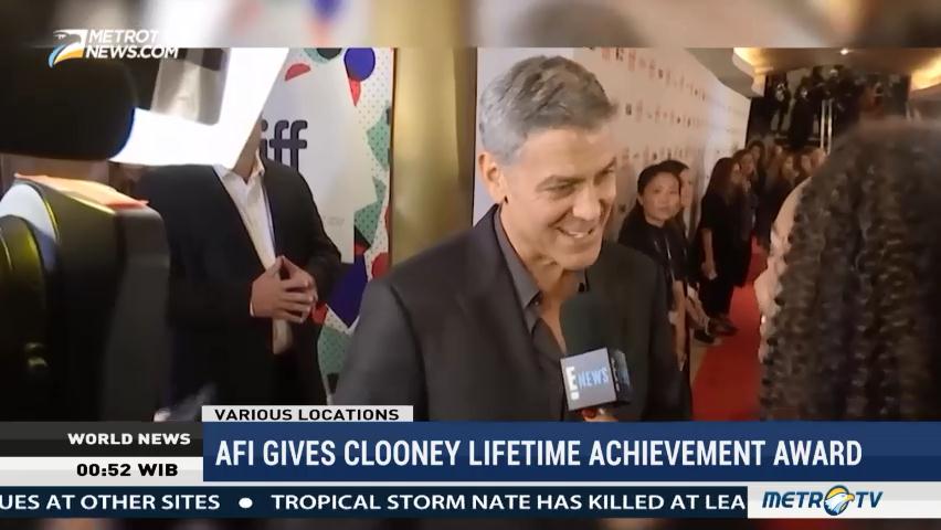 AFI Gives George Clooney Lifetime Achievement Award
