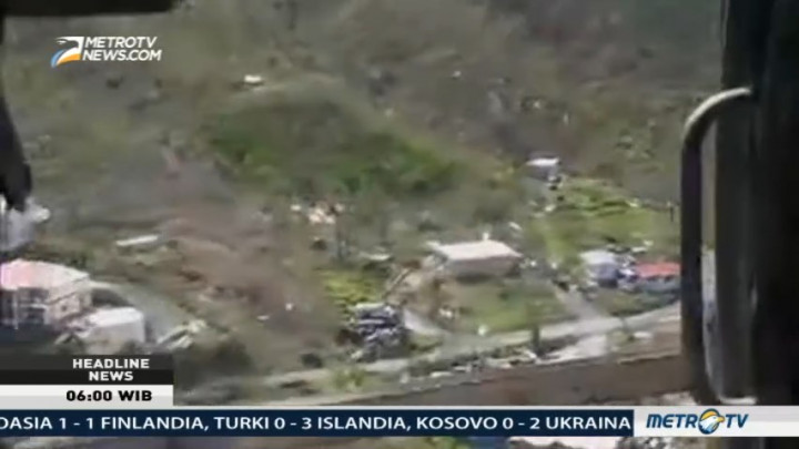 Pascabadai Maria, Mike Pence Kunjungi Wilayah Terdampak di Pulau Virginia