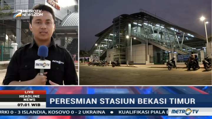 Siang Ini, Menhub akan Resmikan Stasiun Bekasi Timur