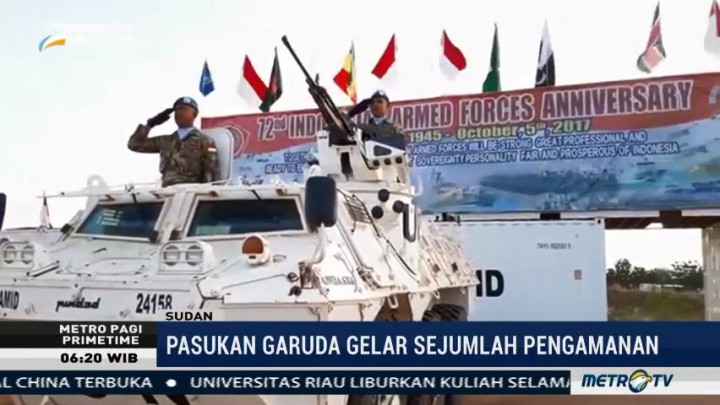 Pasukan Garuda Jaga Perdamaian Dunia
