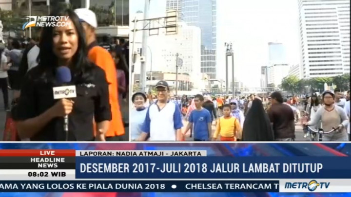 Trotoar Sudirman-Thamrin akan Diperlebar Mulai Desember