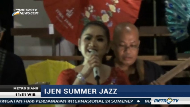 Vina Panduwinata Pukau Penonton Ijen Summer Jazz