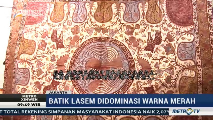 Batik Lasem, Jejak Akulturasi Budaya Tiongkok dan Jawa