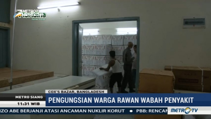 250 Ribu Vaksin Kolera Siap Diberikan untuk Pengungsi Rohingya