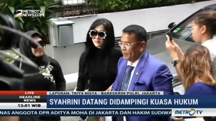 Syahrini Kembali Diperiksa Bareskrim