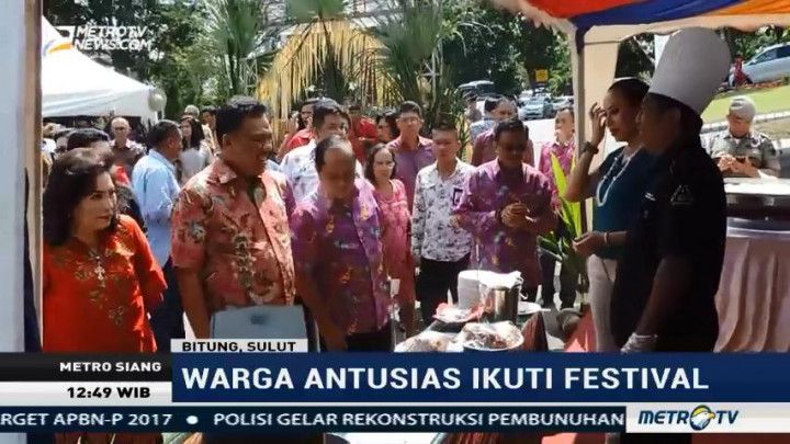 Turis Turut Rayakan Thanksgiving Bersama Warga Bitung