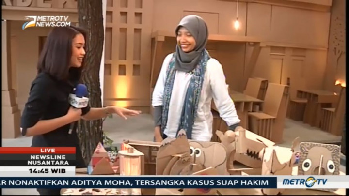 Mengenal Sosok Ibu Penggagas Mainan Kardus