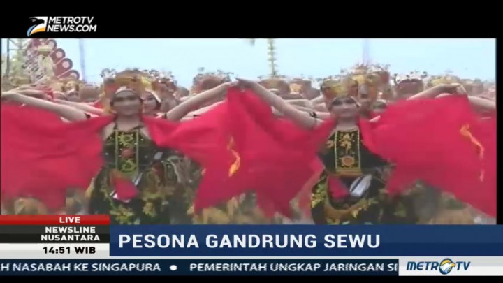 Festival Gandrung Sewu 2017 Angkat Tema Kembang Pepe