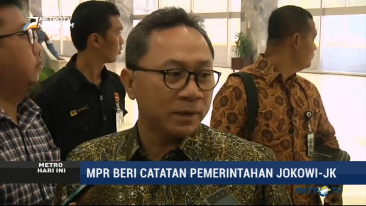 Ini Catatan Ketua MPR untuk Pemerintahan Jokowi-JK