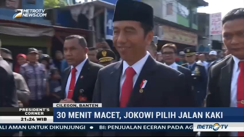 Jalan Kaki Jokowi