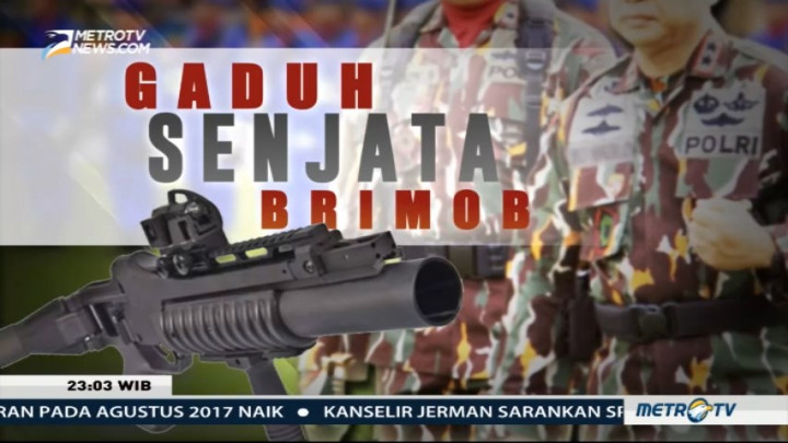 Gaduh Senjata Brimob (1)