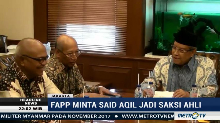 FAPP Minta Said Aqil Jadi Saksi Ahli di Sidang Perppu Ormas