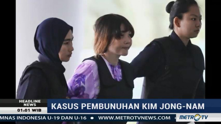 Siti Aisyah dan Doan Thi Kembali Jalani Sidang Pembunuhan Kim Jong-nam