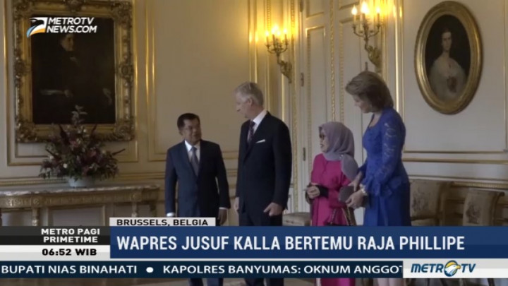 Raja Belgia Puji Keberagaman di Indonesia