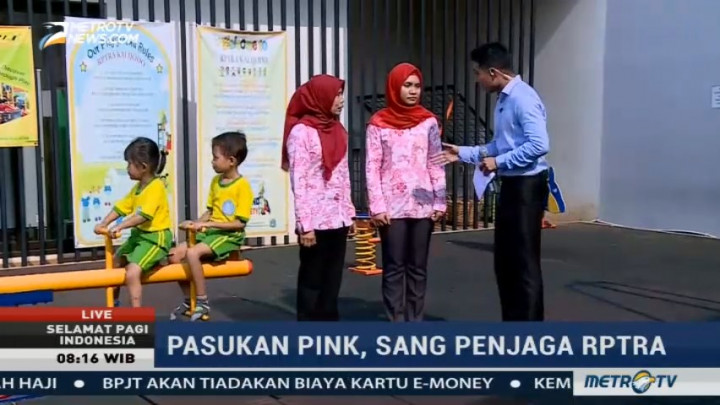 Pasukan Pink, Sang Penjaga RPTRA (1)