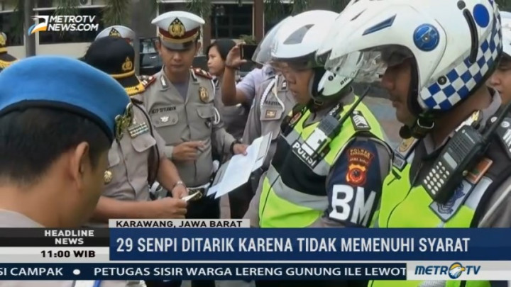 Hindari Penyalahgunaan, 360 Senpi Milik Anggota Polres Karawang Diperiksa