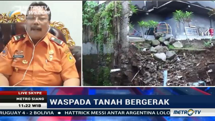 38 Kecamatan di Bogor Terancam Bencana Tanah Bergerak