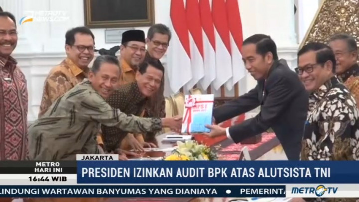 Presiden Izinkan BPK Audit Alutsista TNI