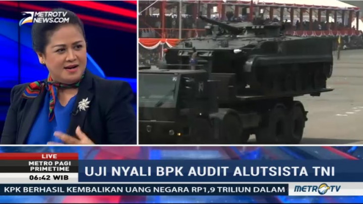 Uji Nyali BPK Audit Alutsista TNI