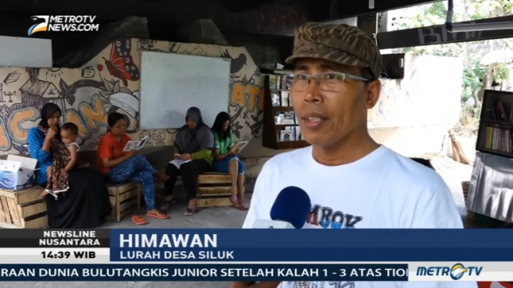 Warga Bantul Sulap Kolong Jembatan Jadi Taman Baca