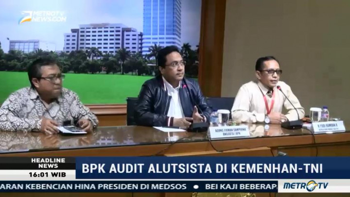 BPK: Tak Ada Hambatan dalam Audit Alutsista di Kemenhan & TNI