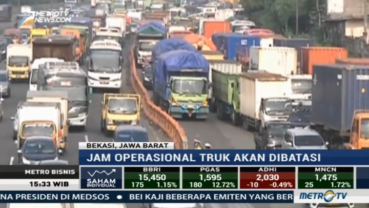 Kemenhub Berencana Batasi Truk di Tol Cikampek