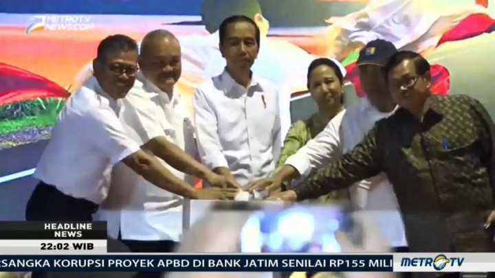 Jokowi Resmikan Tol Palembang-Indralaya