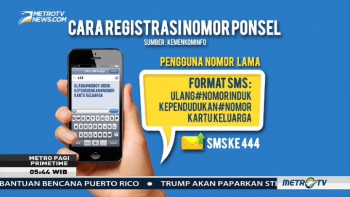 Pelanggan Prabayar Kini Wajib Registrasi Kartu dengan NIK