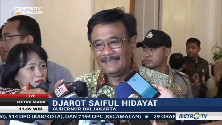 Ini Agenda Djarot di Hari Terakhir Bekerja di Balai Kota