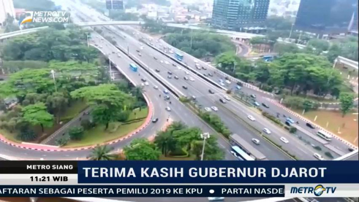 Lima Bulan Pimpin DKI, Djarot Selesaikan Sejumlah Proyek