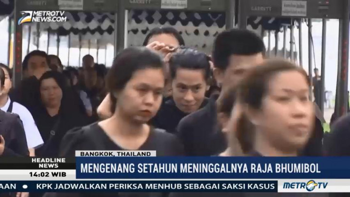 Keluarga Kerajaan Thailand akan Buat Upacara Perpisahan untuk Raja Bhumibol