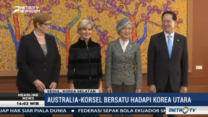 Australia-Korsel Bersatu Hadapi Korut