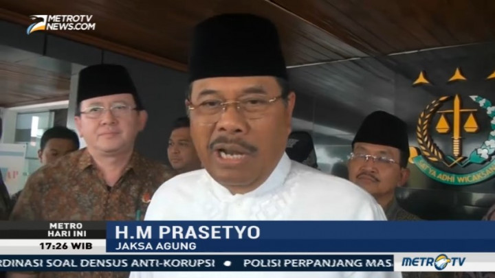 Jaksa Agung Apresiasi Pembentukan Densus Tipikor oleh Polri
