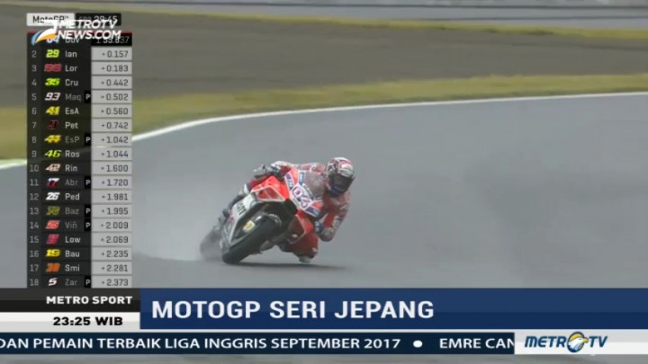 Dovizioso Catat Waktu Tercepat di FP2 MotoGP Jepang