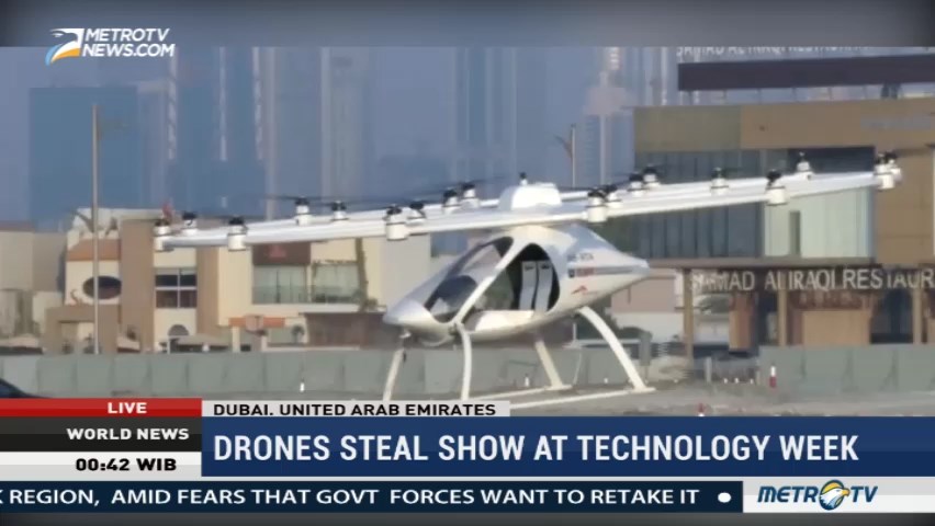 Drones Steal Show at Technology Week