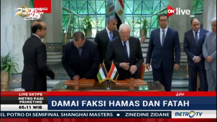 Kesepakatan Damai Faksi Hamas dan Fatah