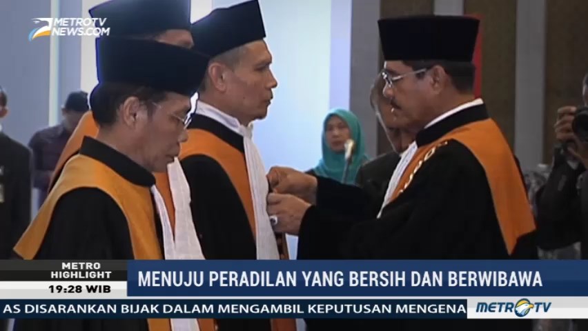 Menuju Peradilan yang Bersih dan Berwibawa