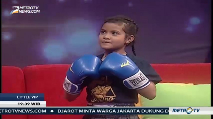 Masih 8 Tahun, Cinta Ngabalin Sudah Jago Tinju