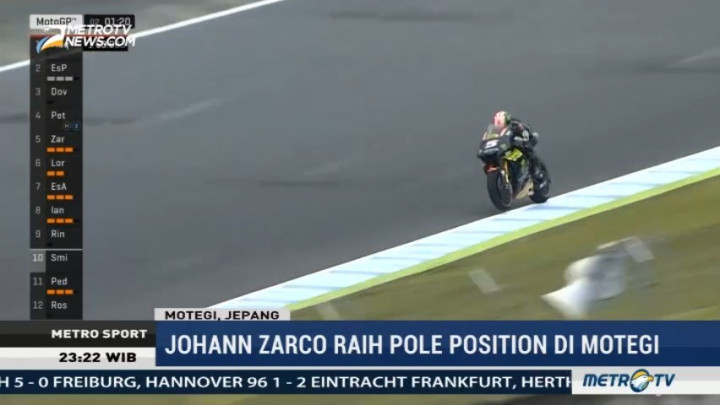 Johann Zarco Raih Pole Position di MotoGP Jepang