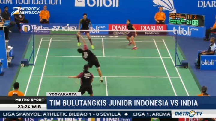 Indonesia Rebut Peringkat 5 di Kejuaraan Dunia Bulu Tangkis Junior