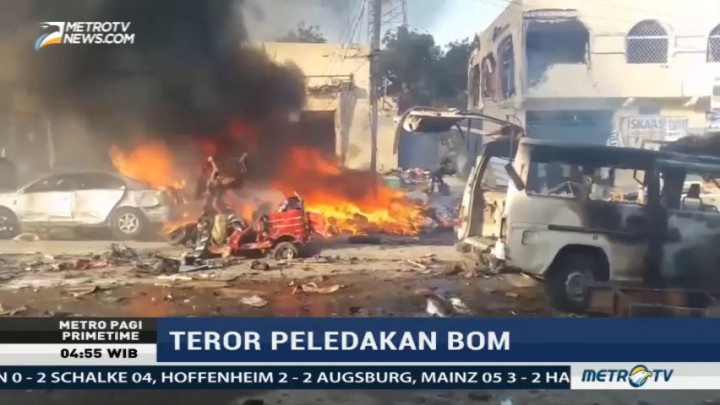 Ledakan Bom Truk Tewaskan 20 Orang di Somalia
