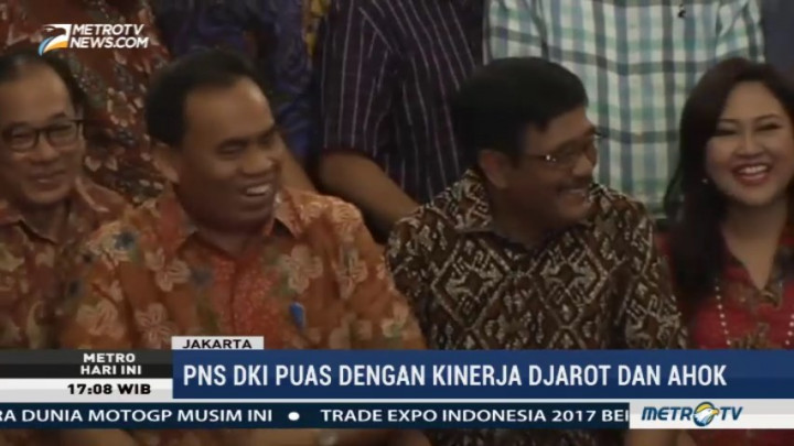 PNS DKI Puas dengan Kinerja Ahok dan Djarot