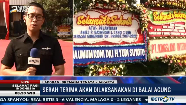 Balai Kota Berbenah Sambut Gubernur Baru